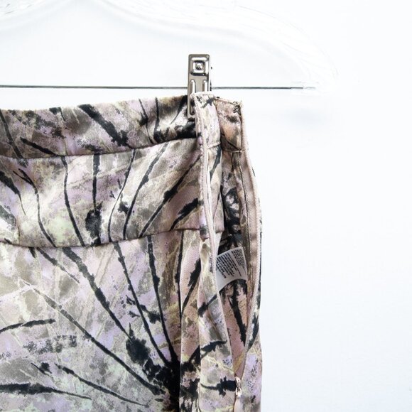 Free People Satin Tie Dye Maxi Skirt - Picture 5 of 6